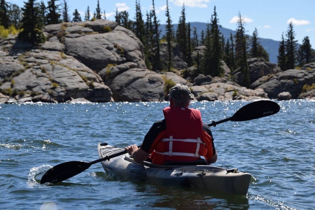 You need to wear a lifejacket while kayaking