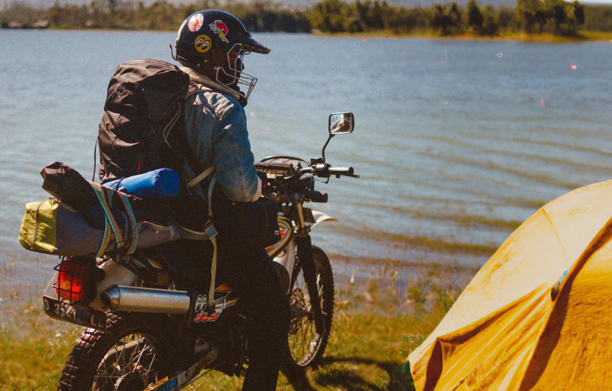 How to Pack a Motorcycle for Camping